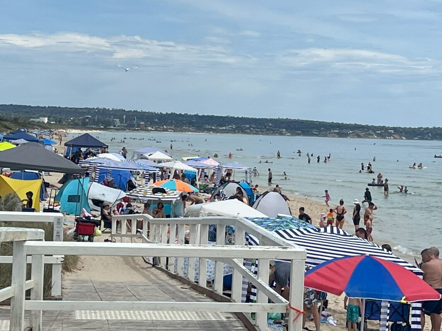 Beach nearby, beach towels