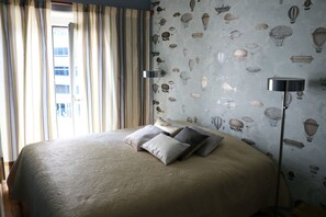 1 chambre, fer et planche Ă repasser, Wi-Fi, draps fournis