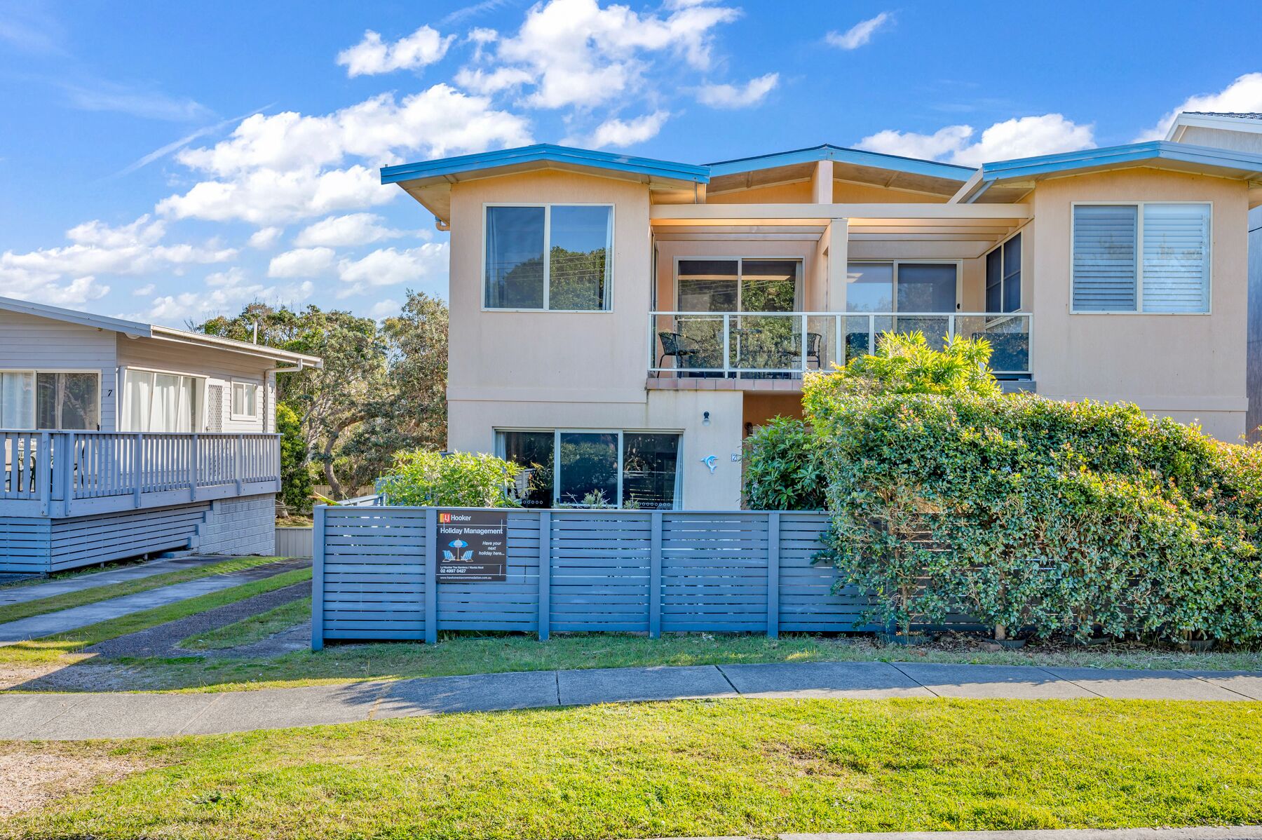 Beach front reserve.