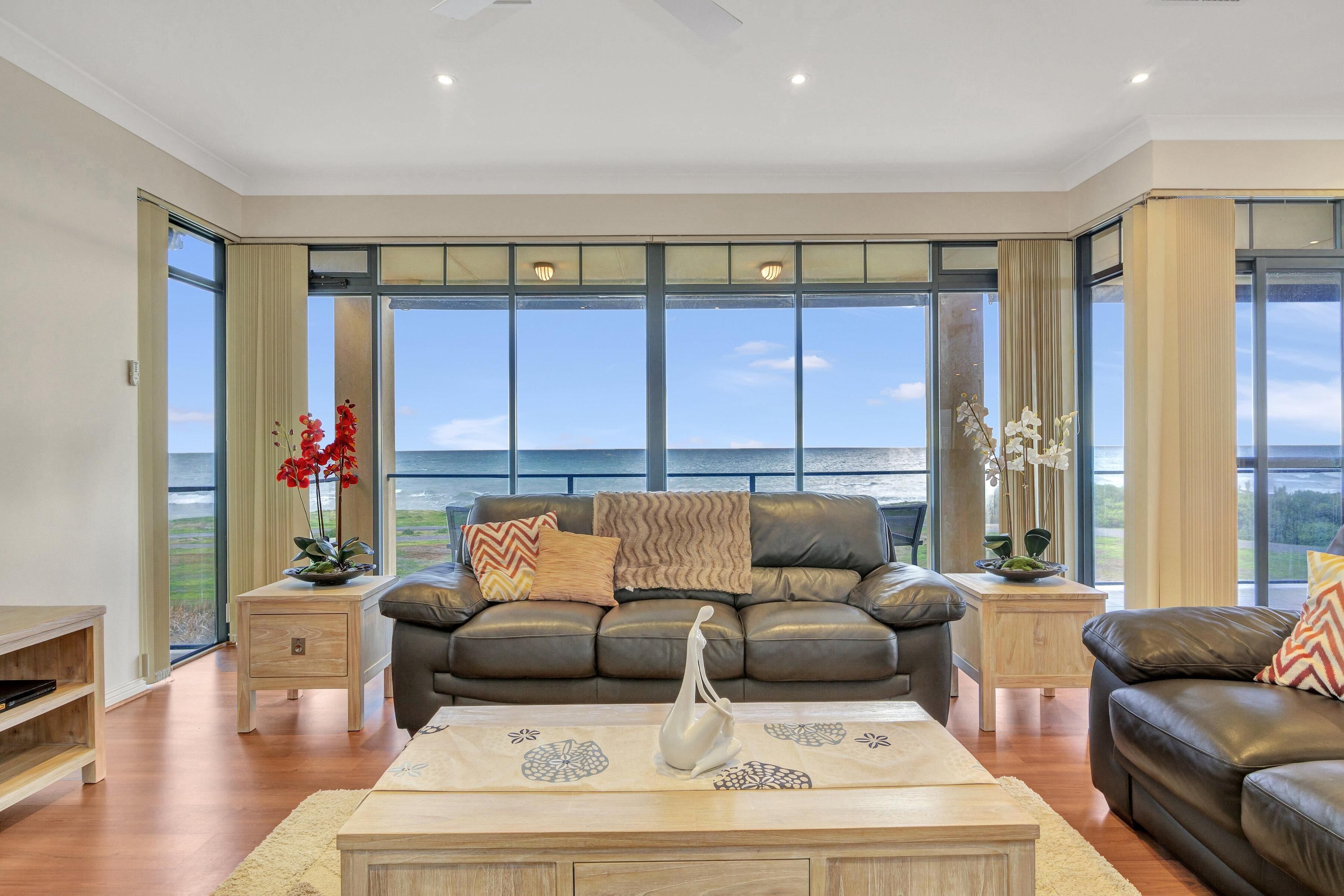 Seaglass ~ Sellicks Beach - Executive Esplanade Home with Stunning Panoramic Sellicks Sea Hills Views