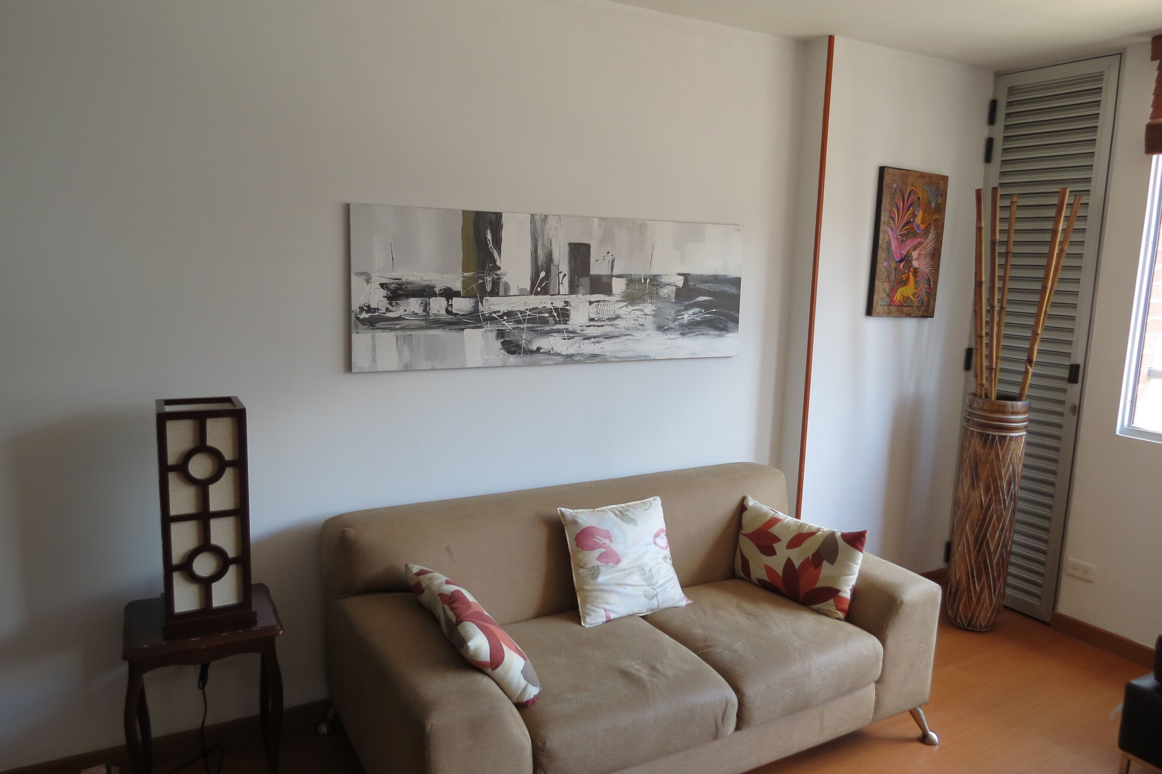 Studio loft inside a park, with mountain views close to historical city center