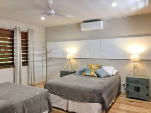 3 bedrooms, iron/ironing board, WiFi, bed sheets