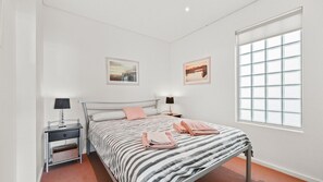 2 slaapkamers, beddengoed