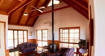Silkwood Spa Lodge - secluded and private retreat for 1 to 2 couples.