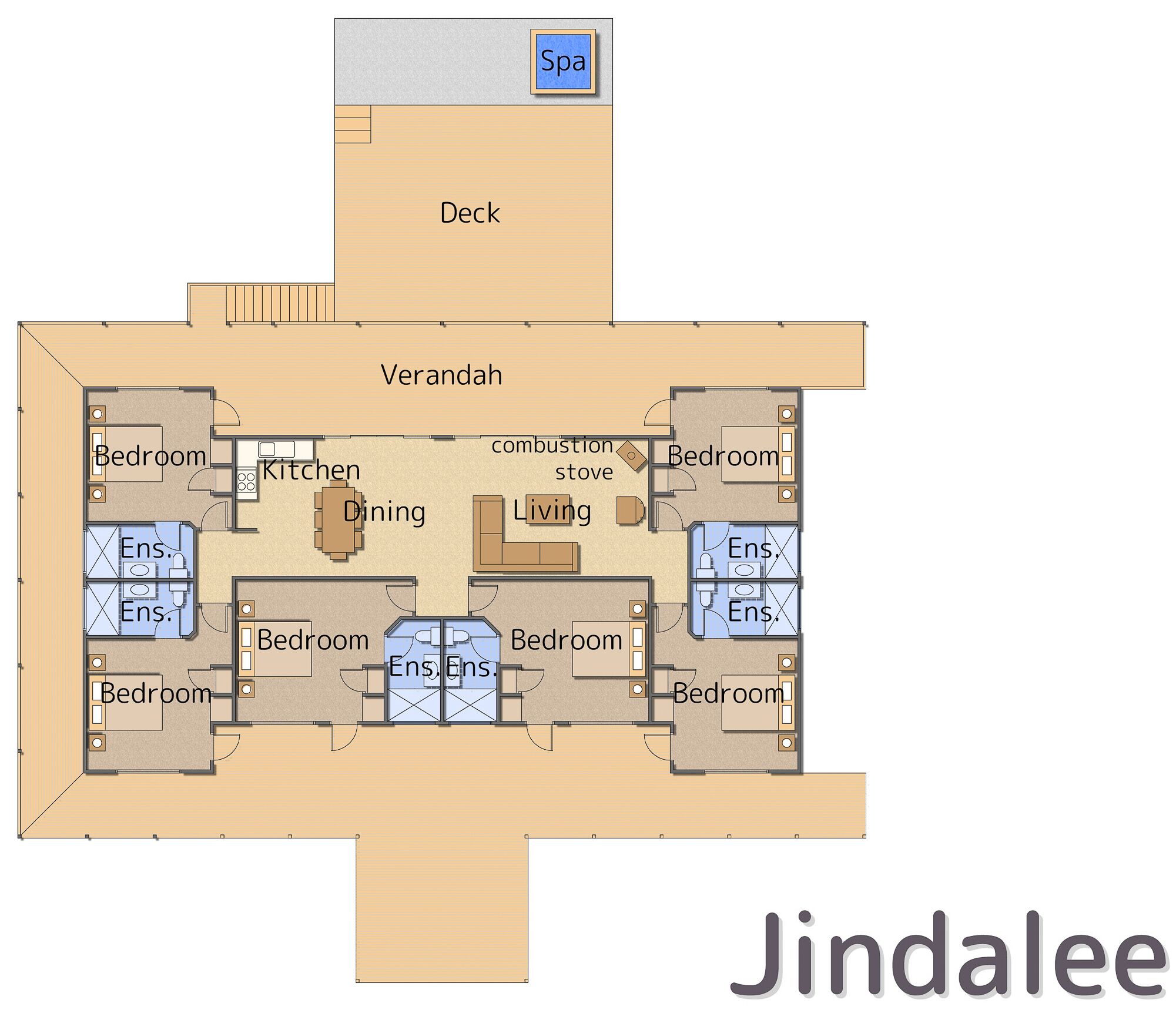 Jindalee Spa Lodge - Wilderness Retreat for groups and families — image 3