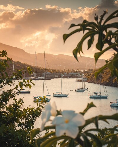 Neptune Studio, Great View, 1-4 guests, Galleon Beach, Part of Moondance Antigua