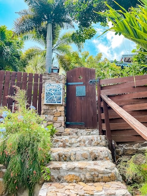 Exterior detail - Neptune Studio, Great View, 1-4 guests, Galleon Beach, Part of Moondance Antigua (English Harbour)