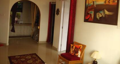 JUNGLE IN THE BACKYARD, MOUNTAIN VIEW IN FRONT