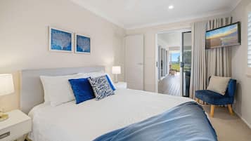 4 soveværelser, strygejern/strygebræt, internetforbindelse, sengetøj