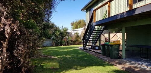 Quiet beachside getaway on foreshore