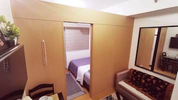 1 bedroom, iron/ironing board, WiFi, bed sheets