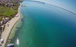 On the beach, sun-loungers - Holiday house close the beach - free ev charging (Rtina)