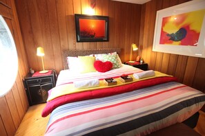 4 sovrum, värdeförvaringsskåp på rummet och strykjärn/strykbräda