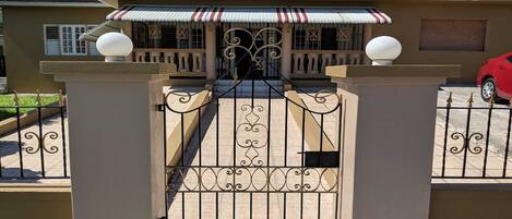 Enceinte de l’hébergement