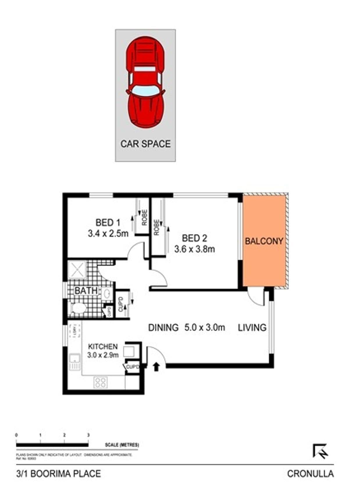 Furnished Beach-side Apartment 31 — image 2