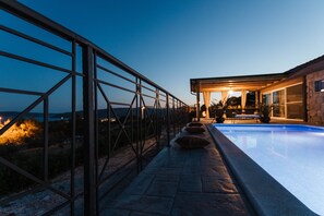 Outdoor pool, a heated pool - 1893 Stone Villa (Seget Vranjica)