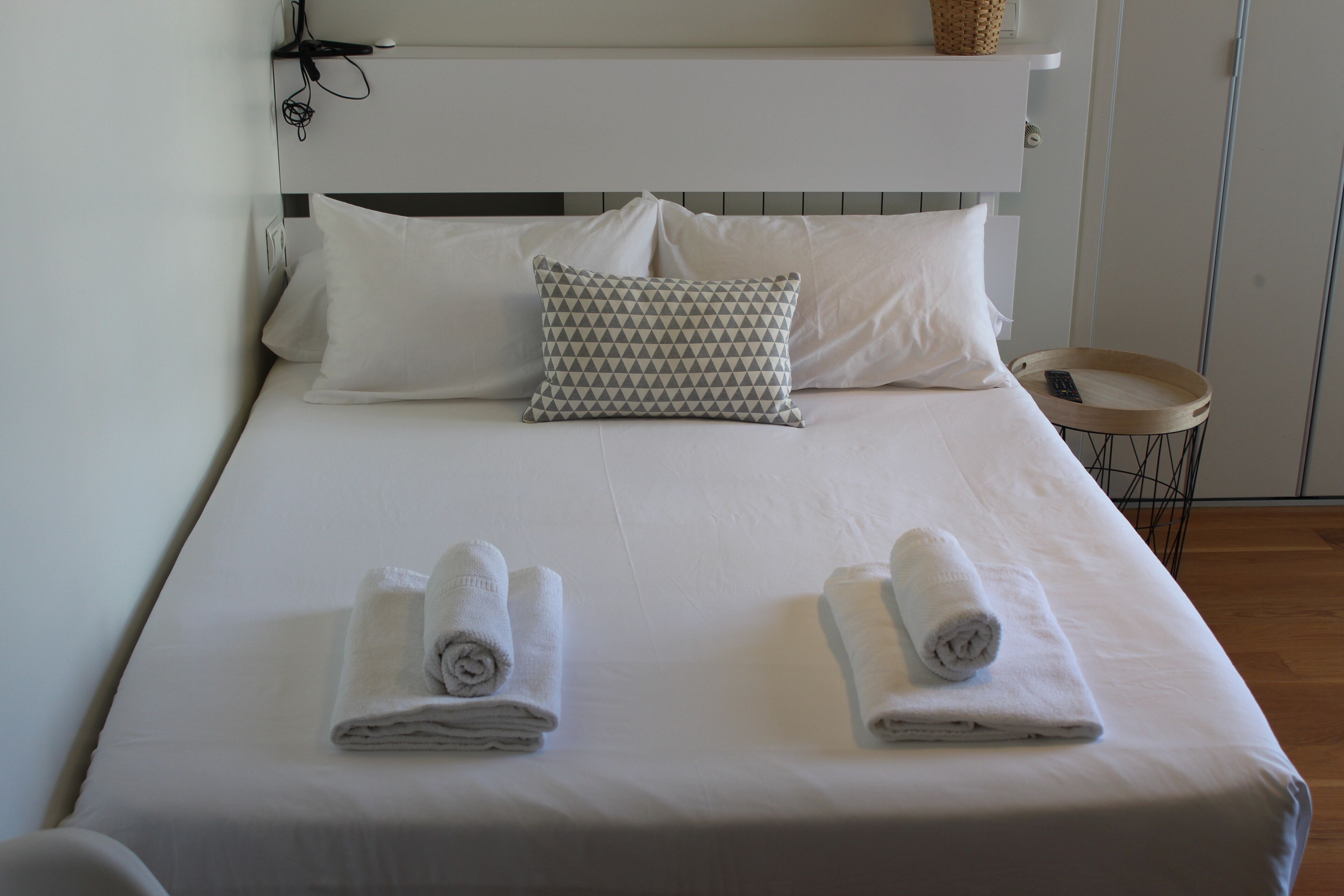 Iron/ironing board, travel crib, WiFi (free), bed sheets