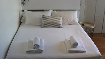 Iron/ironing board, travel crib, WiFi (free), bed sheets