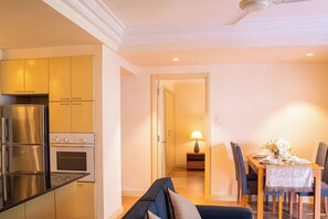 Comfort Apartment, 2 Bedrooms, Non Smoking | Living area | 32-inch TV with cable channels - Downtown Retro Serviced Apartment (Ho Chi Minh City)