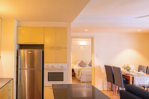 Comfort Apartment, 2 Bedrooms, Non Smoking | Living area | 32-inch TV with cable channels - Downtown Retro Serviced Apartment (Ho Chi Minh City)