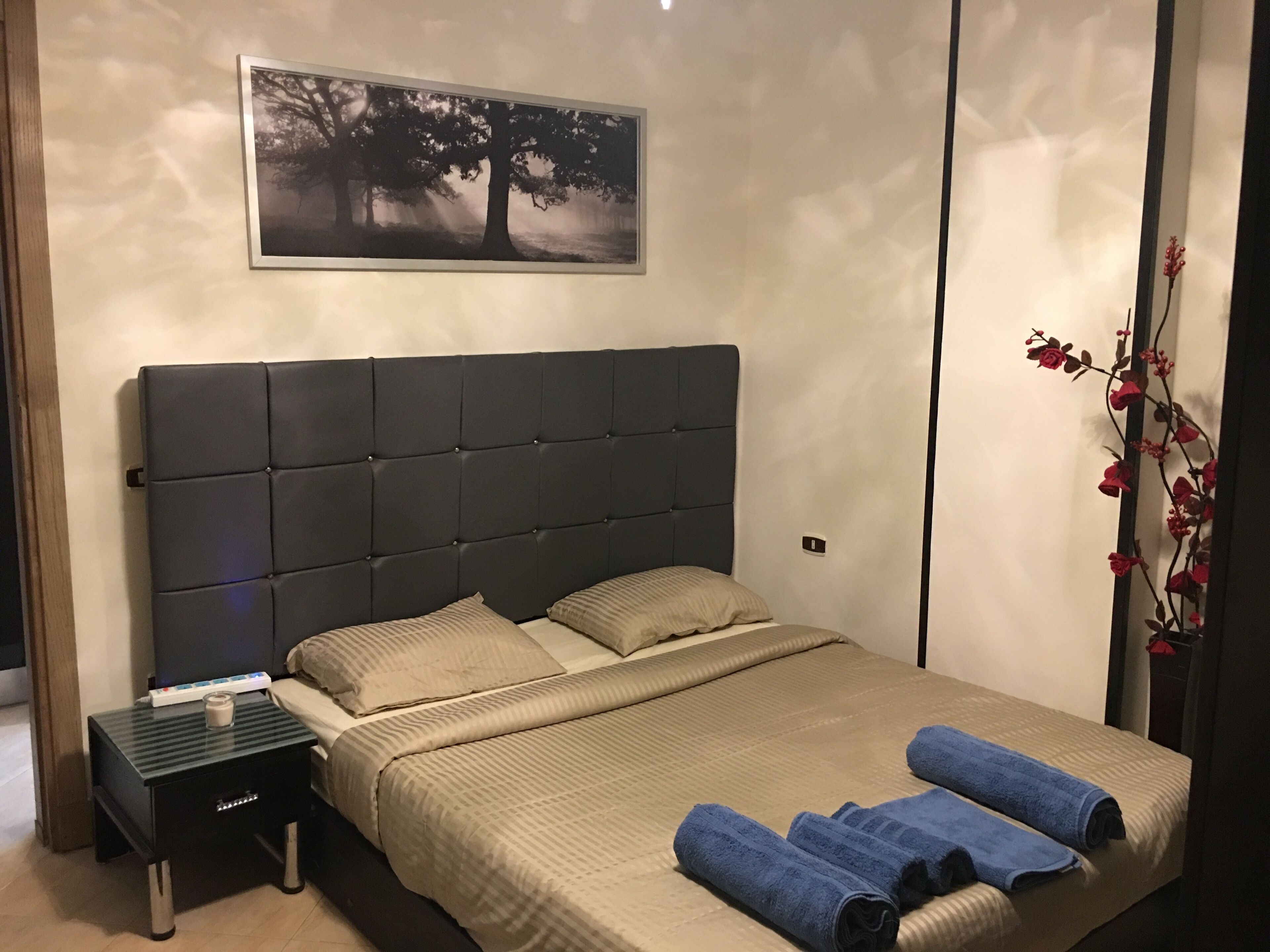 1 habitación, insonorización, tabla de planchar con plancha y wifi 