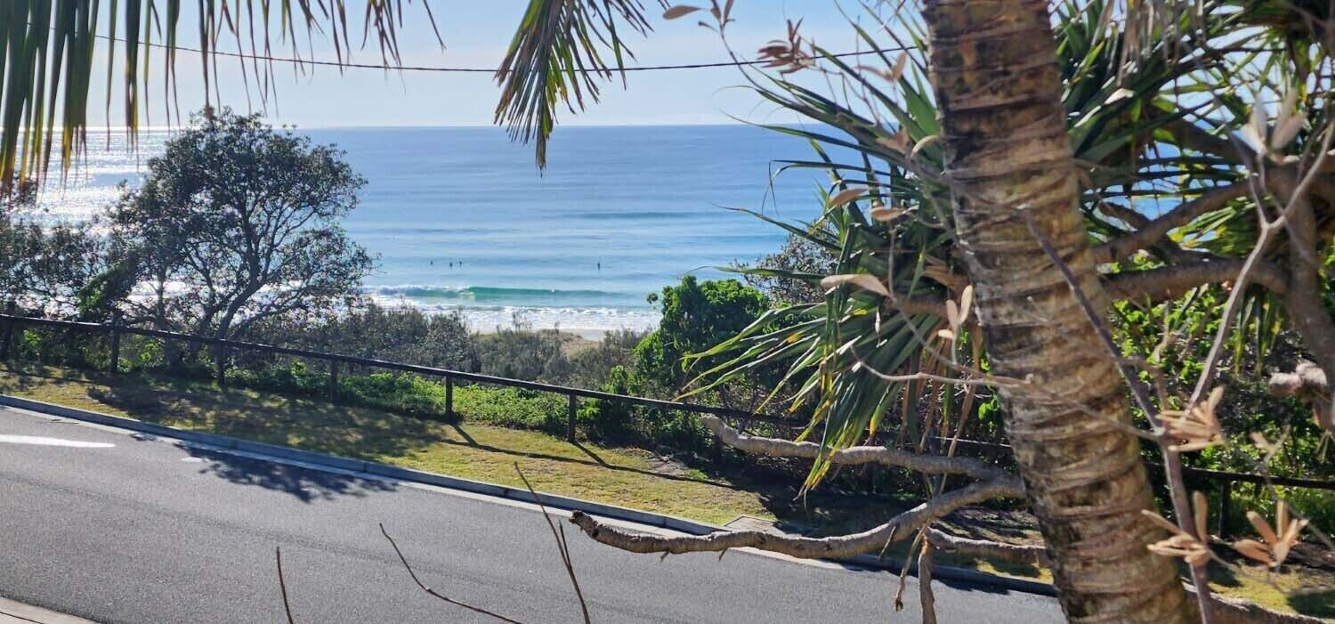 Vue sur la plage/l’océan