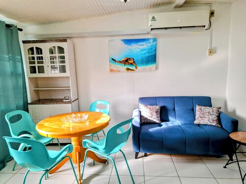 cottage close at Store Bay in Sandy Point area.