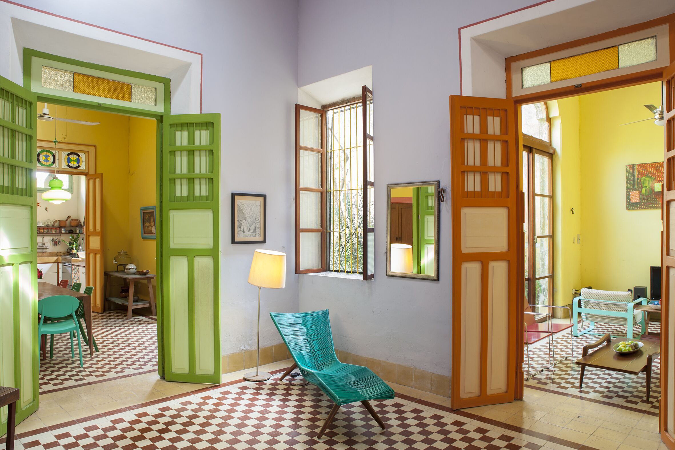 Casa Ciricote en el Barrio Santiago