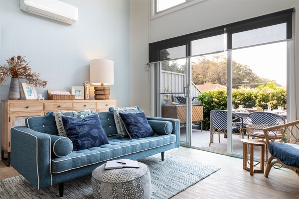 Open Plan Living
Fresh Coastal Decor