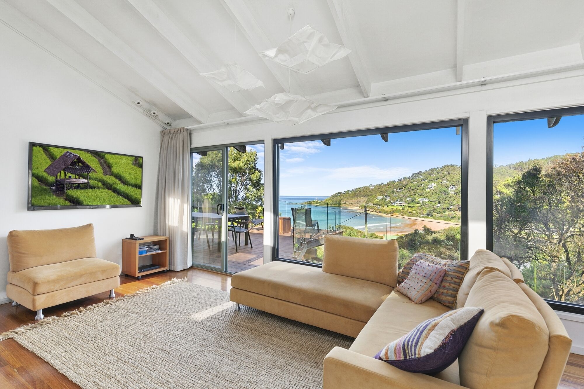 TV, fireplace, DVD player