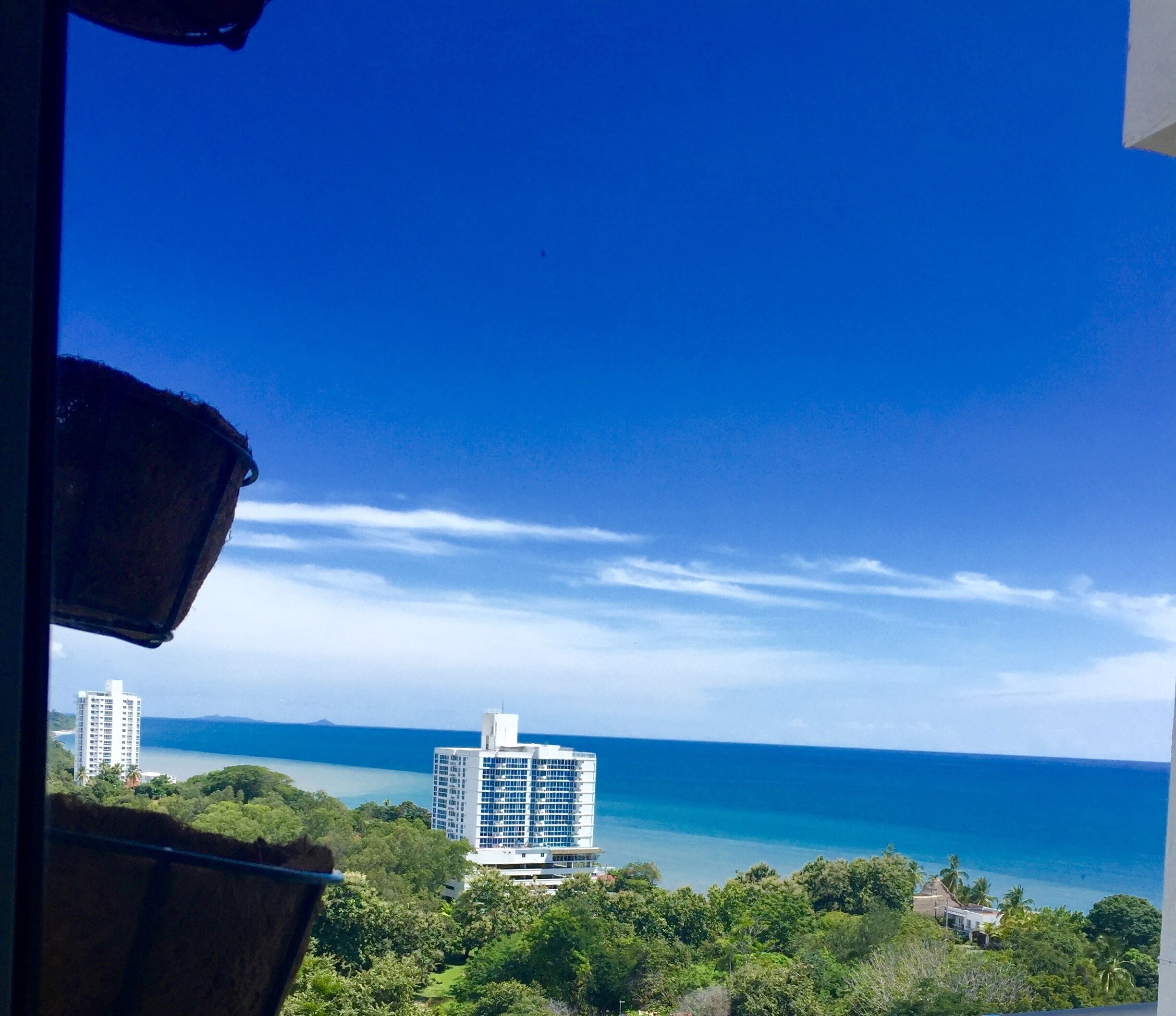 Vue sur la plage/l’océan