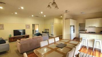 TV, Netflix, DVD player, streaming services