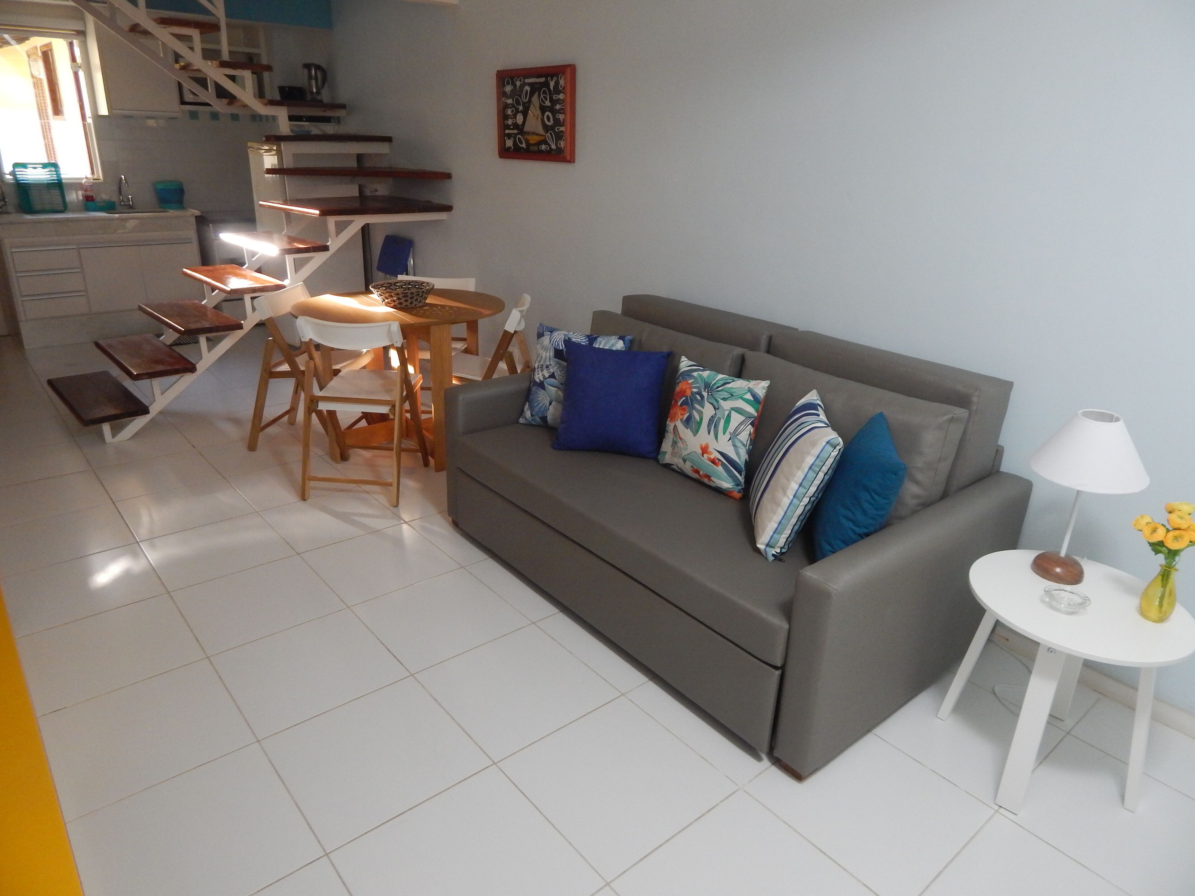 Only 7 minutes walk from the right corner, the trendiest beach of Geribá!