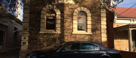 Free parking nearby, onsite parking