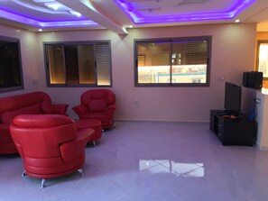 Villa | Living area | 42-cm Smart TV with satellite channels, TV - Wonderful Charming Villa BR52045 (Agadir)