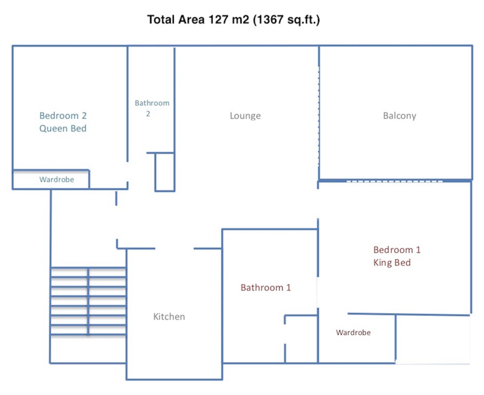 Luxe 2 Bedroom 2 Bath — image 5