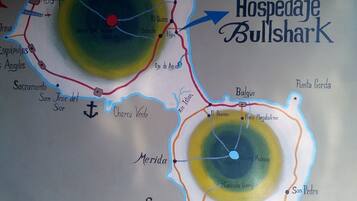 Kaart van accommodatie