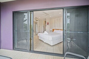 2 chambres, fer et planche Ă repasser, Wi-Fi, draps fournis
