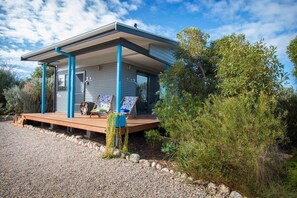 Terrace/patio - Coorong Cabins - Wren Cabin (Meningie)