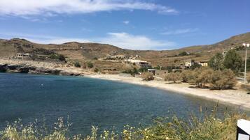 Accommodatie ligt op het strand