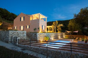 Outdoor pool - Villa AUTHENTICA Lopud Island Dubrovnik (Lopud)