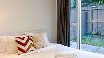 2 chambres, fer et planche Ă repasser, Wi-Fi, draps fournis