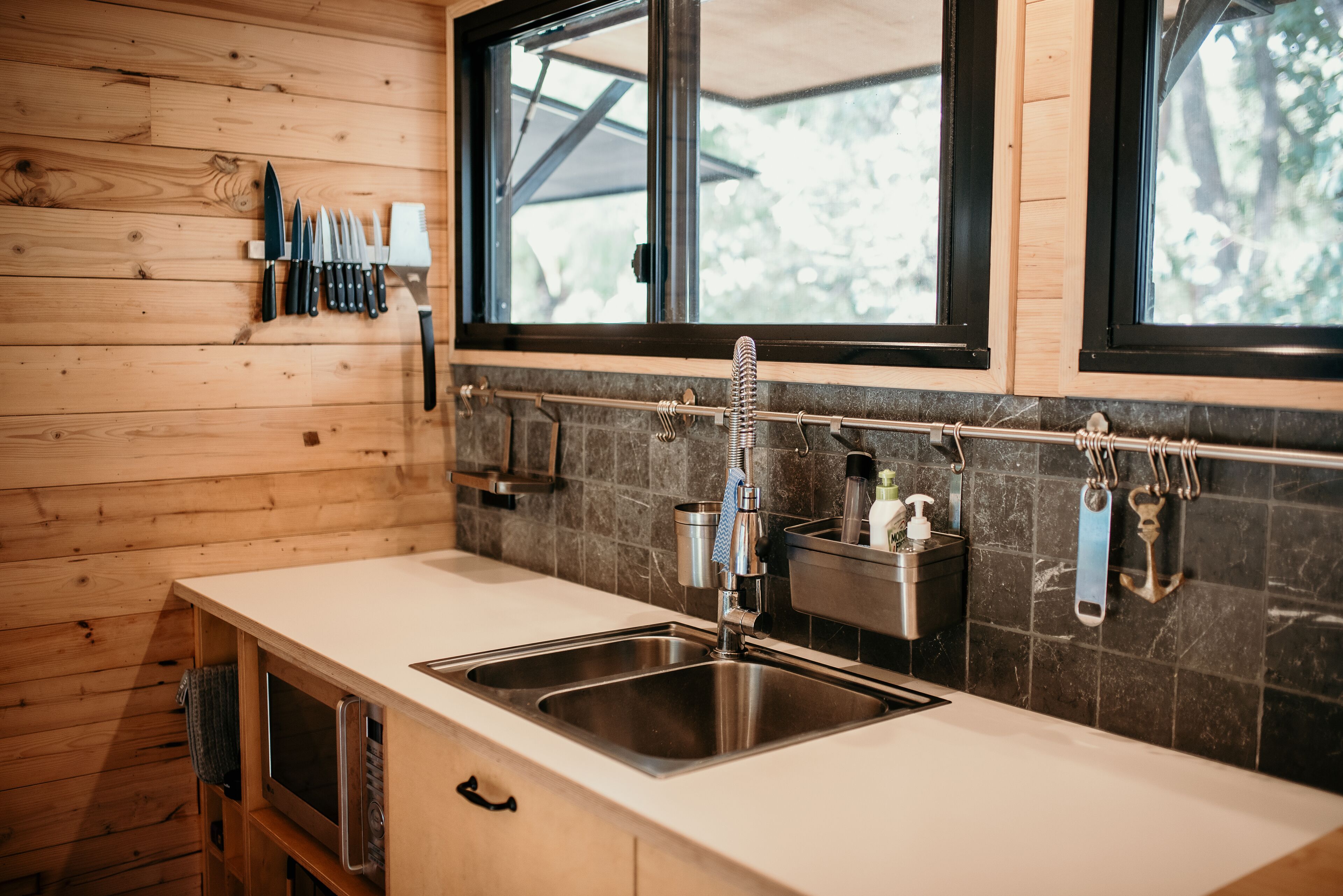 Eagle Bay CABIN - a rare find with direct beach access and large lawn area.