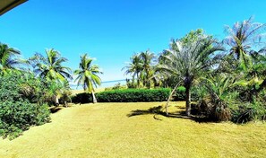 Property grounds - Kibara Beach House-great getaway, spa on front deck overlooking the water (Dundee Beach)