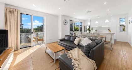 Waves Beach House with views of Mt Coolum