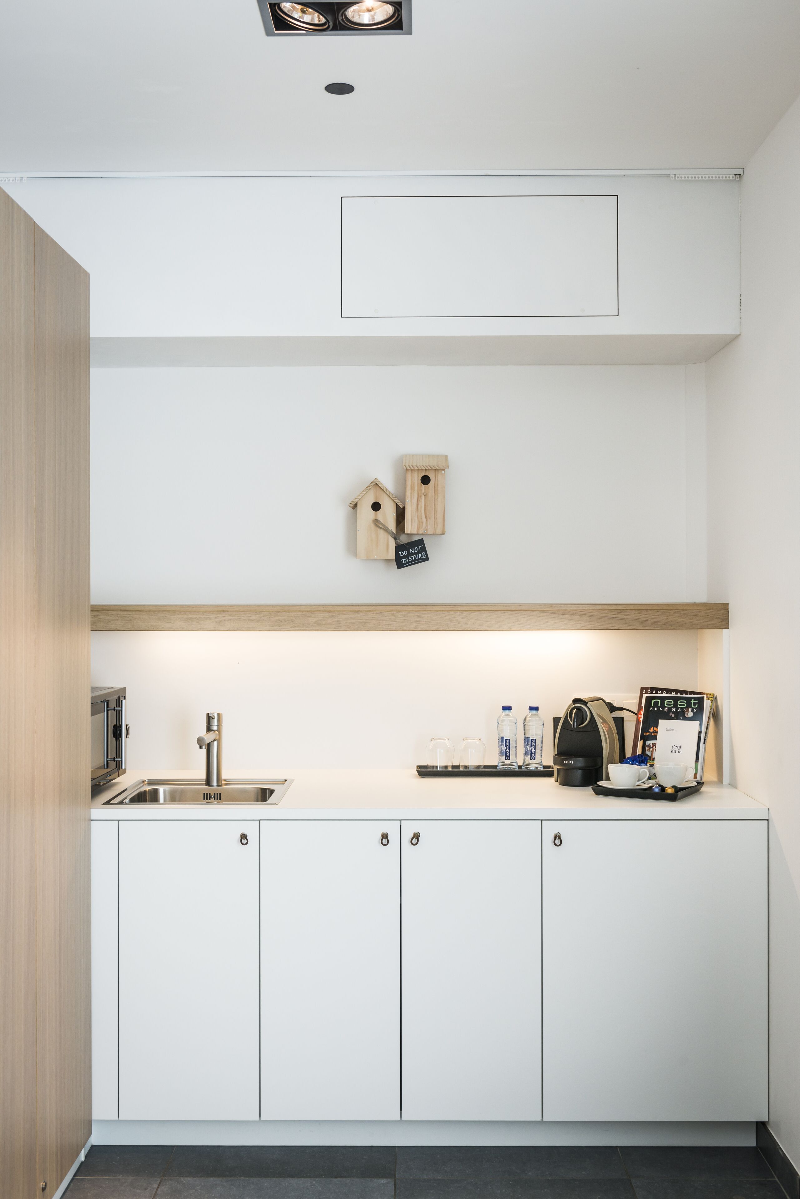 Ground floor studio in a green oasis within easy reach of the center of Ghent