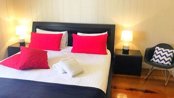 4 bedrooms, iron/ironing board, travel cot, free WiFi