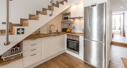 Typical house downtown Alvor