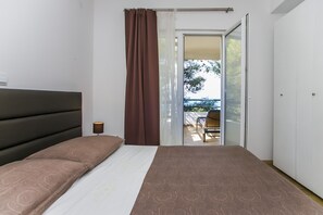 2 Schlafzimmer, Zimmersafe, Bügeleisen/Bügelbrett, Reisekinderbett