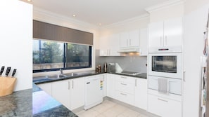 Oven, stovetop, dishwasher